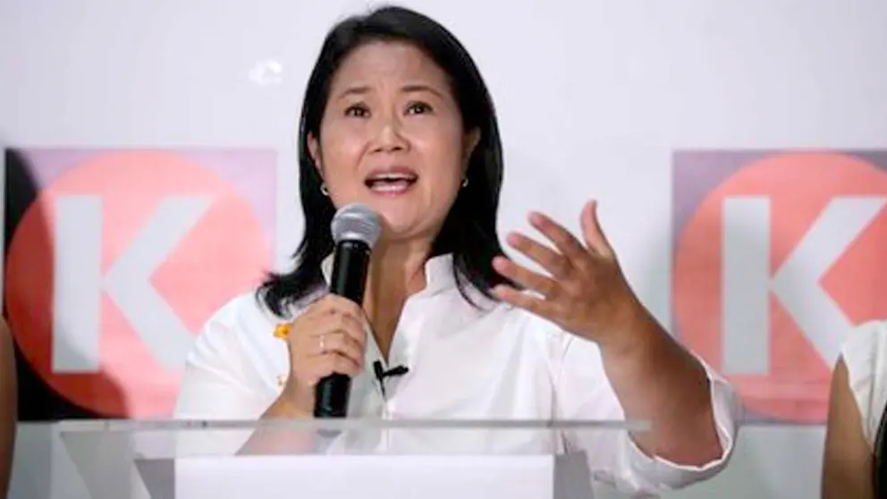 La candidata a la presidencia del Perú por el partido Fuerza Popular, Keiko Fujimori. EFE