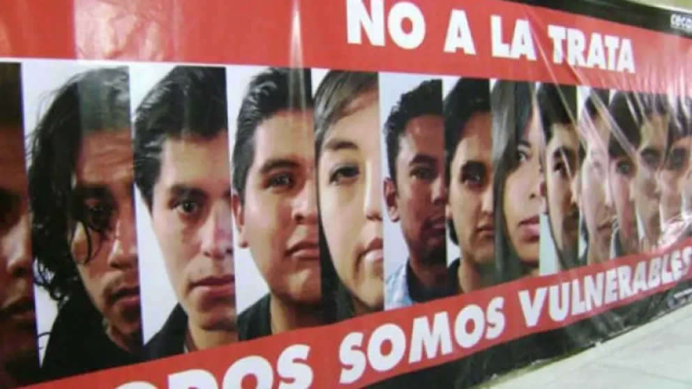 Una imagen de trata y tr&aacute;fico. URGENTE.BO