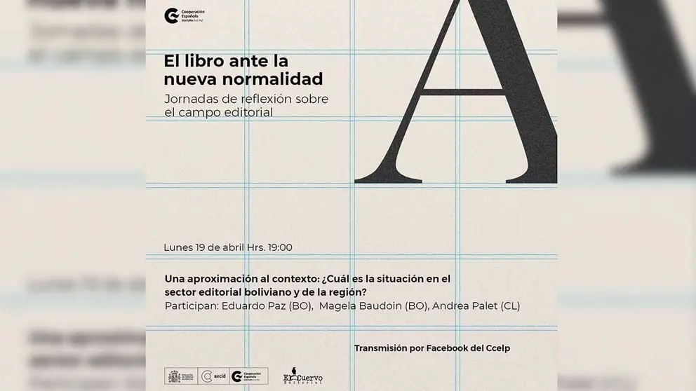 Organizan evento &ldquo;El libro ante la nueva normalidad&rdquo; sobre la situaci&oacute;n actual del sector editorial