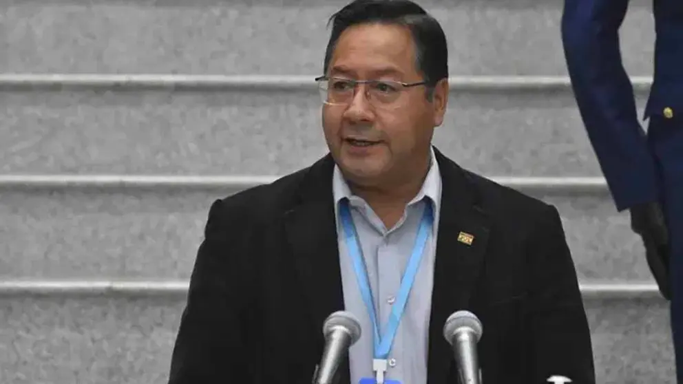 El presidente de Bolivia, Luis Arce. EFE
