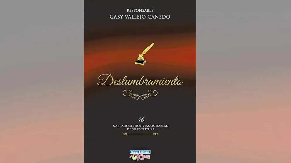 Portada del libro &ldquo;Deslumbramiento&rdquo;, un proyecto de Gaby Vallejo.  KIPUS