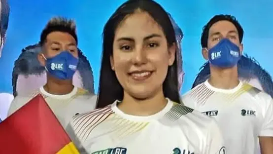 Micaela Meneses, en un torneo pasado. RRSS