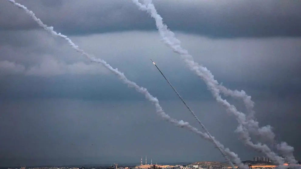 Israel ataca objetivos de Ham&aacute;s en Gaza en respuesta a lanzamiento de cohetes. EFE