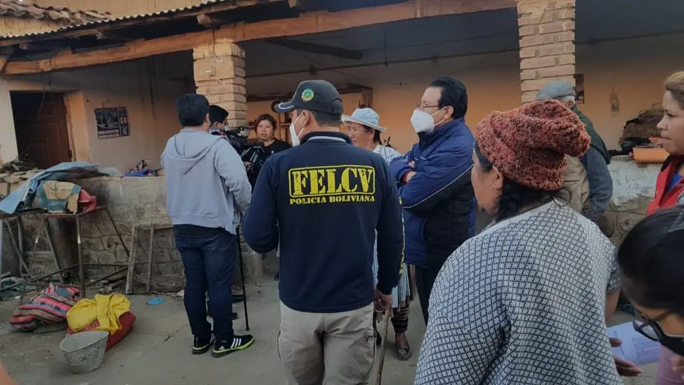 Una de las viviendas allanadas por la FELCV. Gentileza Diego Fabi&aacute;n