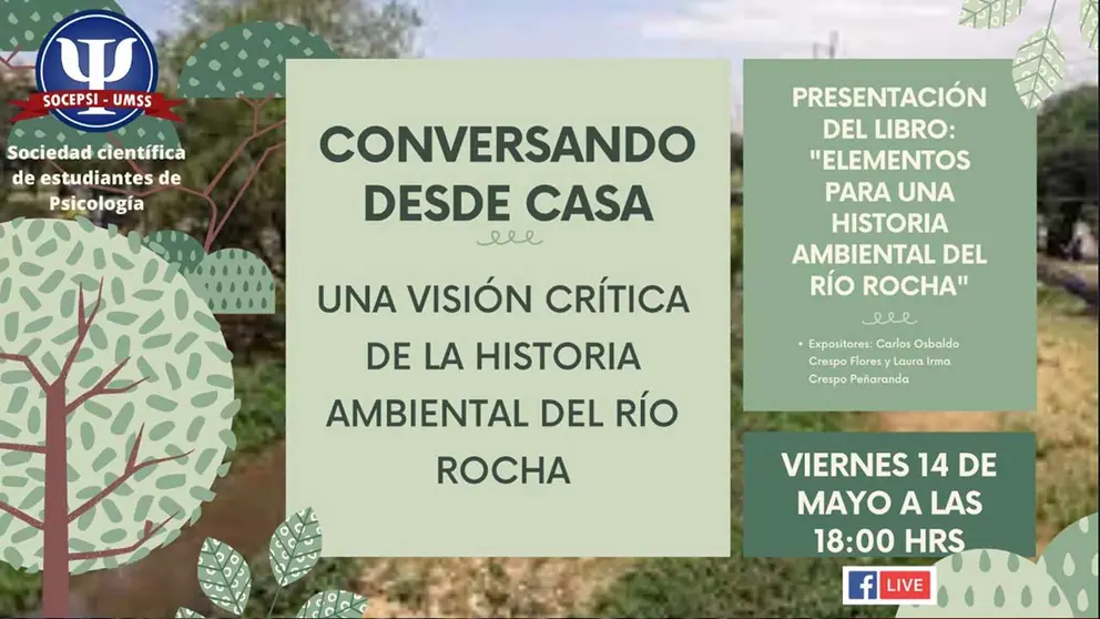 UMSS organiza conservatorio sobre problem&aacute;tica del rio Rocha. Cortes&iacute;a