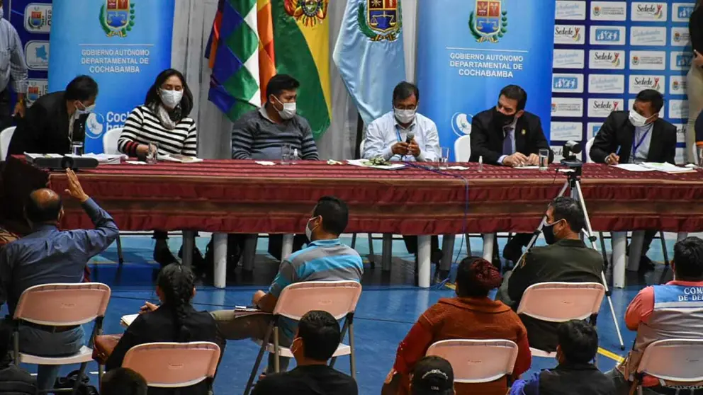 Inicia reuni&oacute;n del COED en Cochabamba. Dico Sol&iacute;s