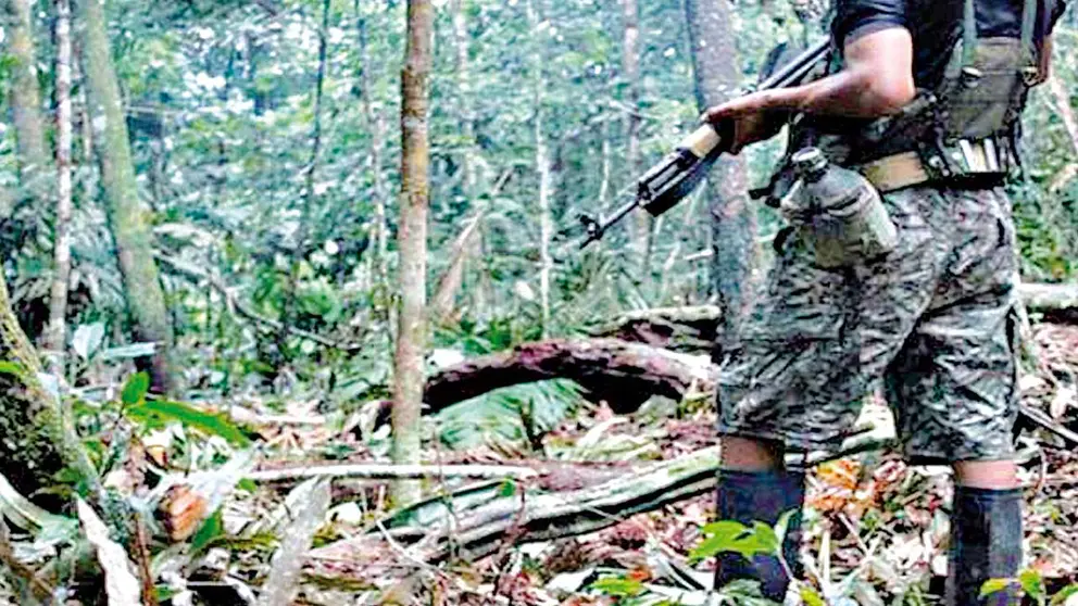 Imágen referencial de un soldado en la amazonía peruana.  EL NACIONAL