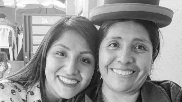 Evaliz junto a su madre, Francisca Alvarado. INSTAGRAM