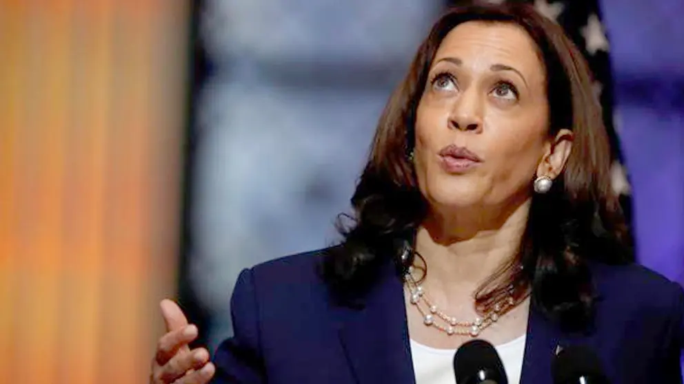 La vicepresidenta de Estados Unidos, Kamala Harris. EFE