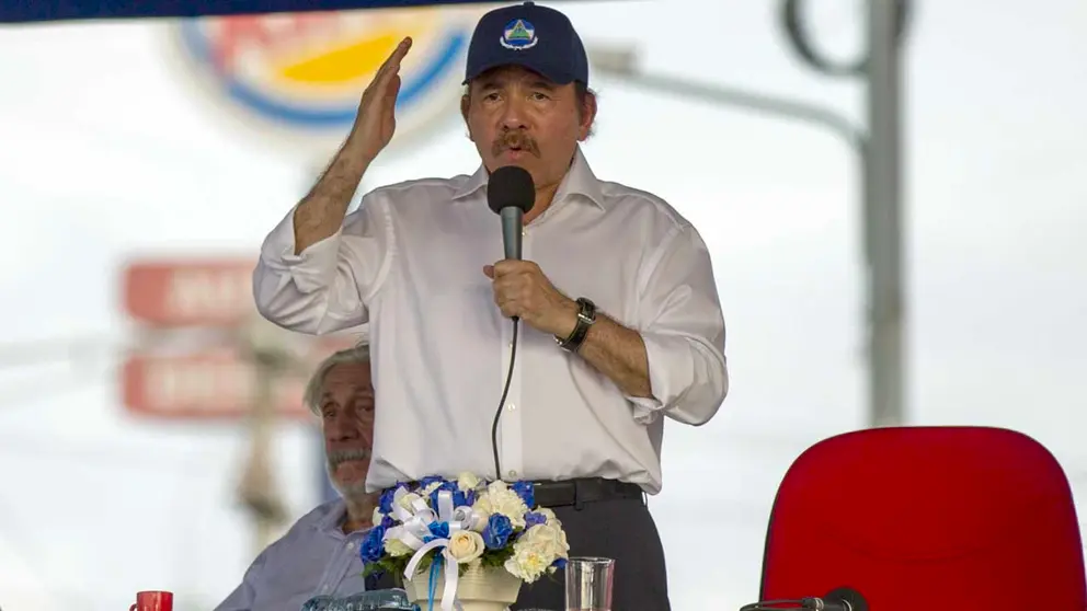 En la imagen, el presidente de Nicaragua, Daniel Ortega. EFE-ARCHIVO