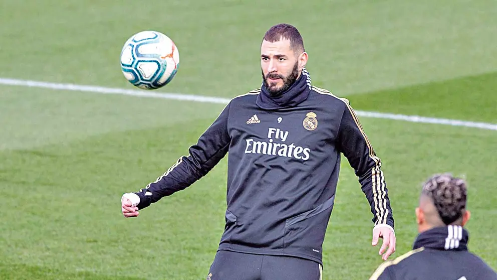 Karim Benzema, con el Real Madrid. ARCHIVO