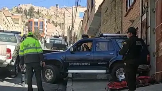La calle Alcoreza, situada en La Paz. Urgente