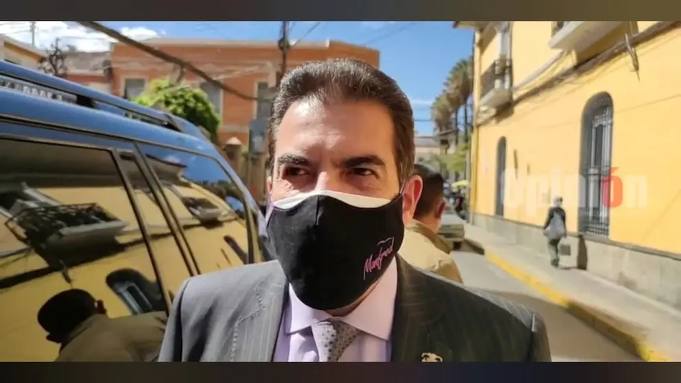 El alcalde de Cochabamba, Manfred Reyes Villa. OPINIÓN