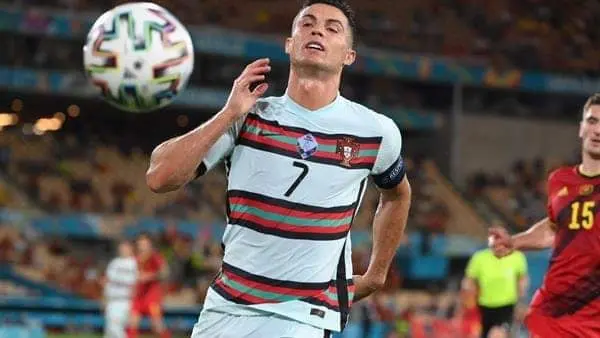 Cristiano Ronaldo, en el juego. EFE