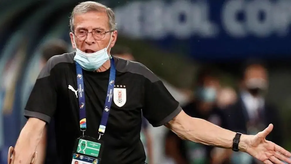 El seleccionador de Uruguay, Óscar Tabárez. EFE