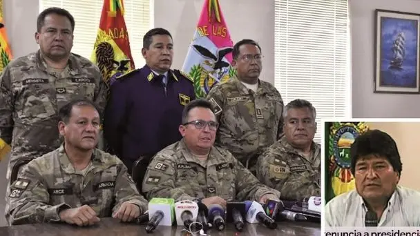 El exmando militar, comandado en 2019 por Williams Kaliman. Archivo