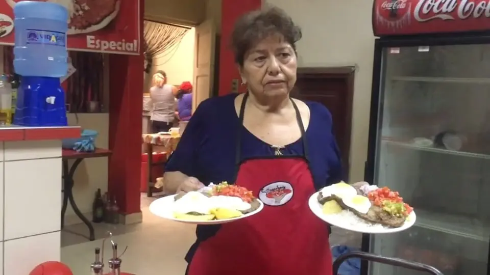 Mar&iacute;a del Carmen, en la entrevista con Yapame Case. Alejandro Orellana