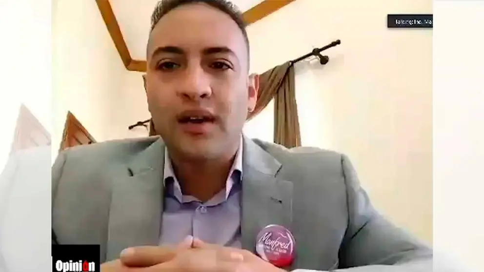 El concejal Manfred Reyes Villa Aviles en Buena Noche de OPINI&Oacute;N. Captura
