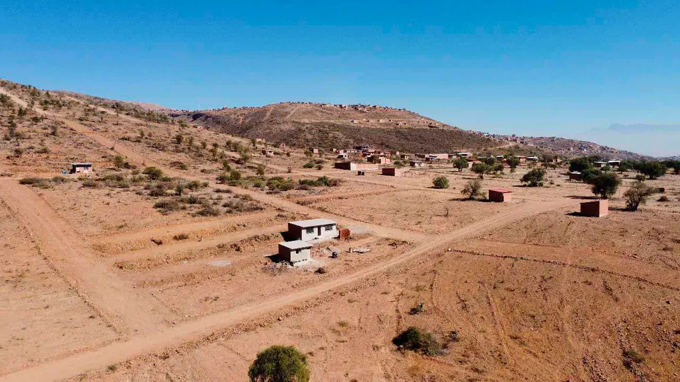 Imagen de parte de los terrenos en la zona de la Angostura. ANP
