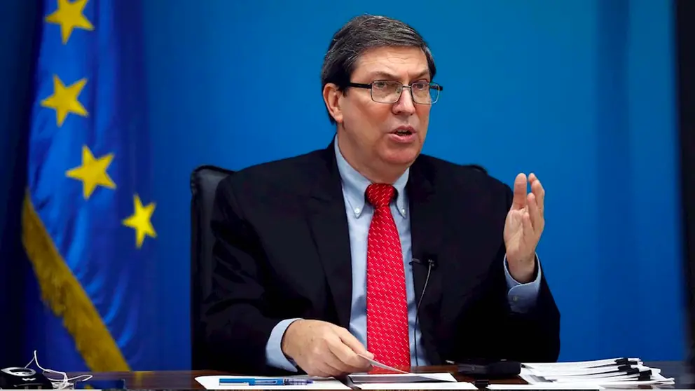 El canciller cubano Bruno Rodríguez. EFE