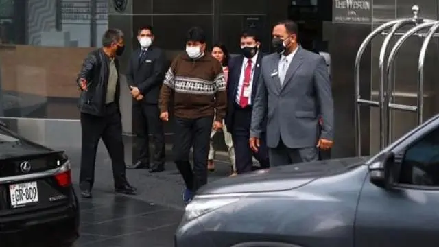 Evo Morales, resguardado en Per&uacute;. Ox&iacute;geno