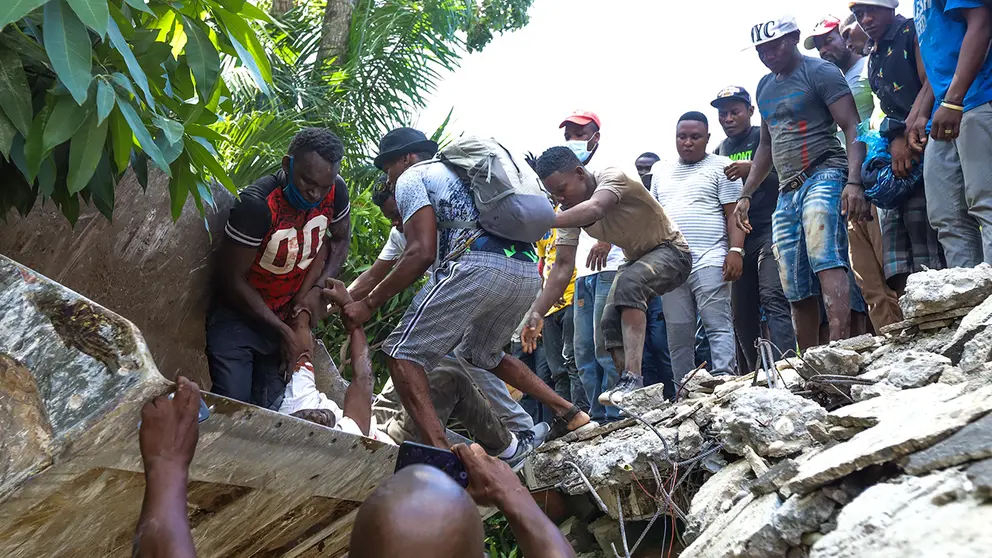 Terremoto en Hait&iacute;. EFE