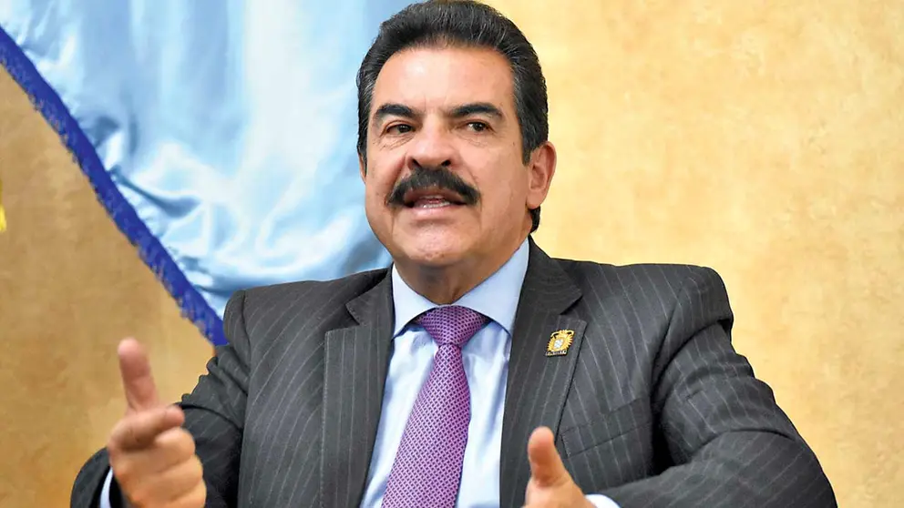 El alcalde de Cochabamba, Manfred Reyes Villa. DICO SOLÍS