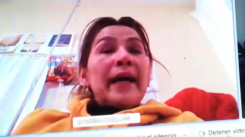 Jeanine &Aacute;&ntilde;ez, durante una de sus audiencias. Captura de pantalla ERBOL