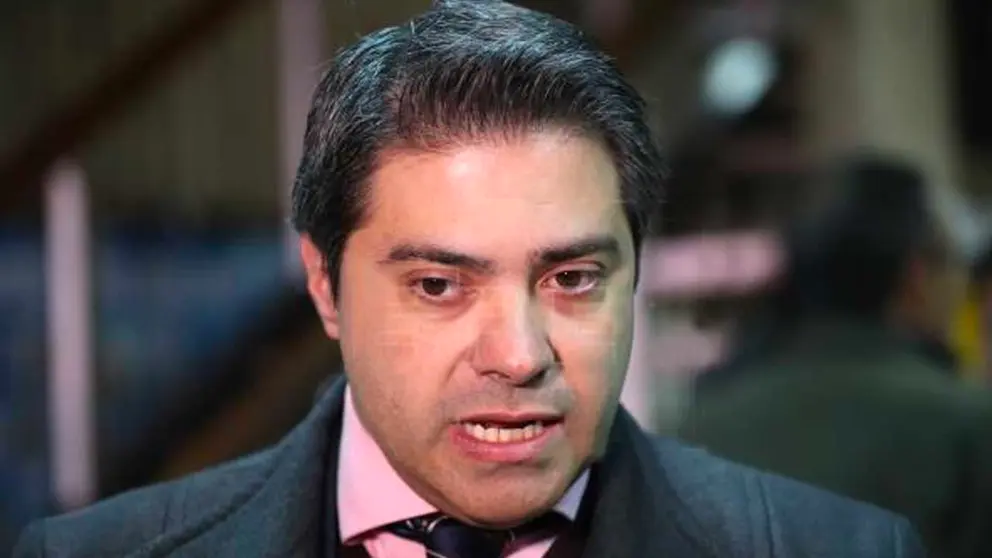 En la imagen, el vicepresidente de la Asociación Uruguaya de Fútbol (AUF), Gastón Tealdi. EFE