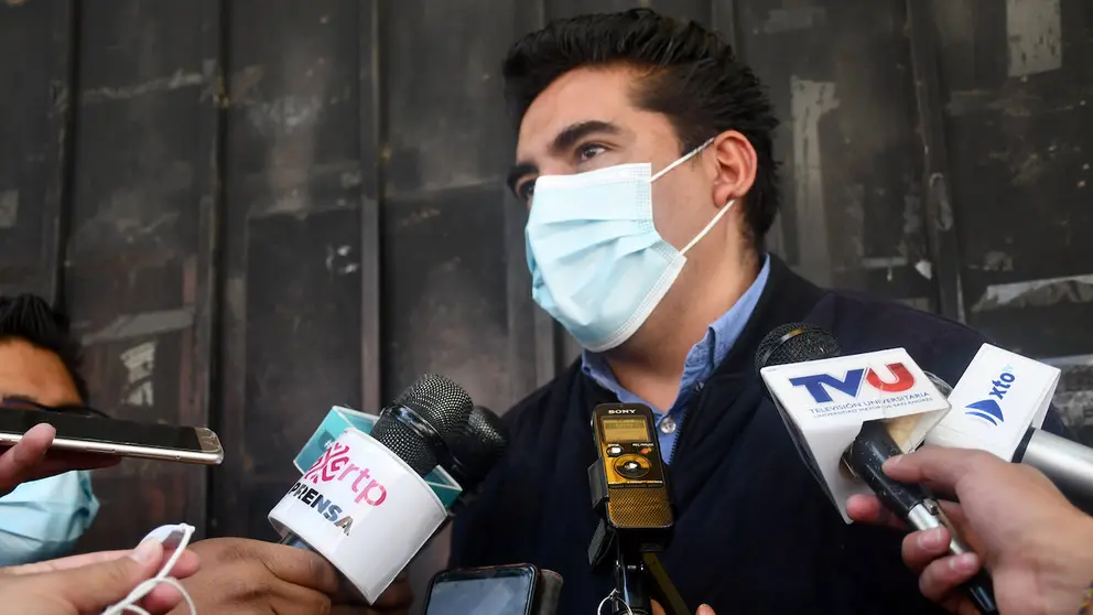 El director general de Régimen Penitenciario, Juan Carlos Limpias. ABI