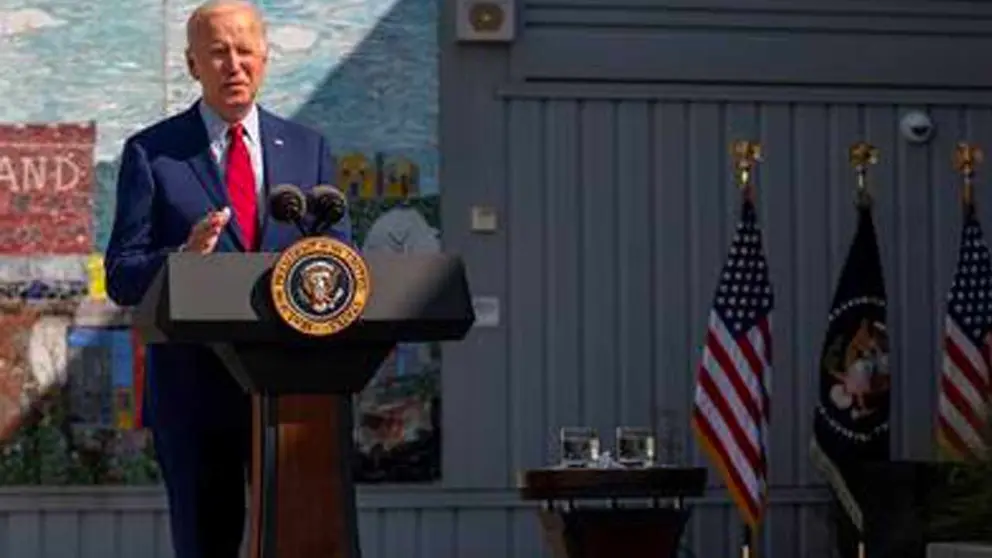 El presidente de los Estados Unidos, Joe Biden. EFE