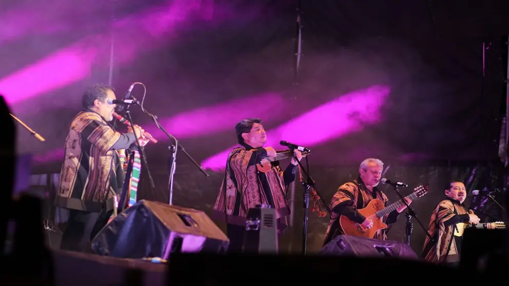 Concierto realizado por la Alcald&iacute;a de Cochabamba en el Campo Ferial de la Laguna Alalay. Foto: Dico Soliz.