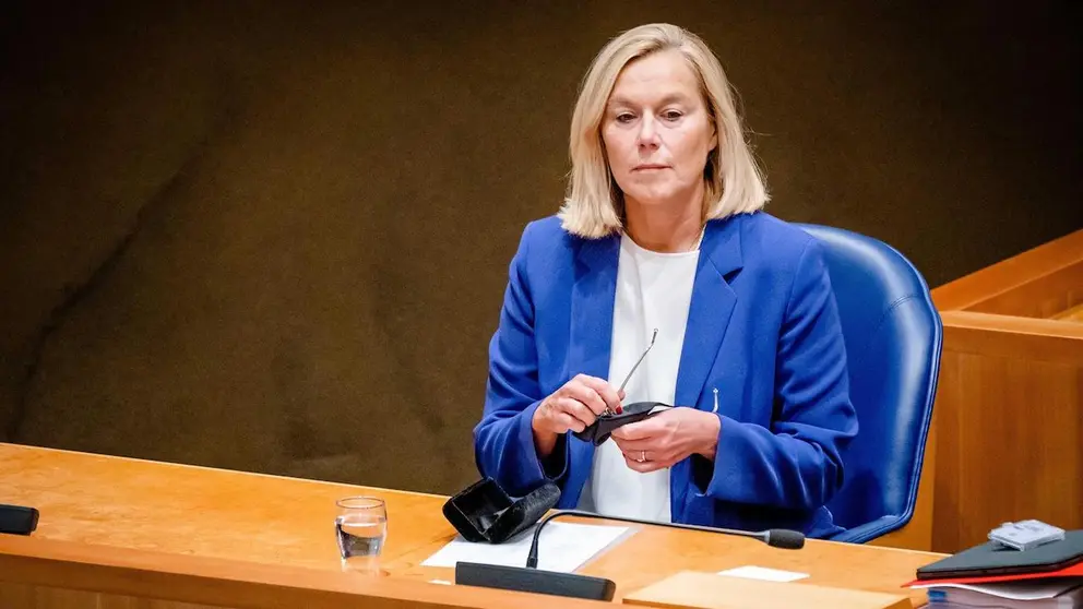 Sigrid Kaag anunció su dimisión como ministra de Exteriores de Países Bajos. EFE