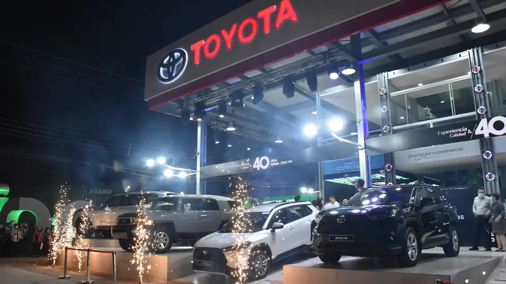 El estand de Toyosa en la Expocruz. (Toyyosa)