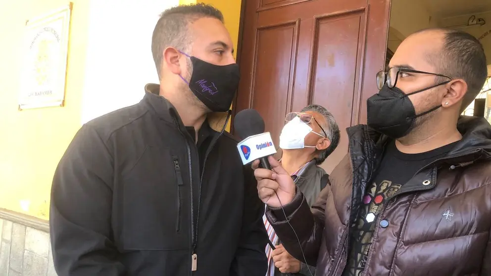 Manfred Reyes Villa Jr. habla sobre la situación de su padre, el Alcalde. Miguel Rojas