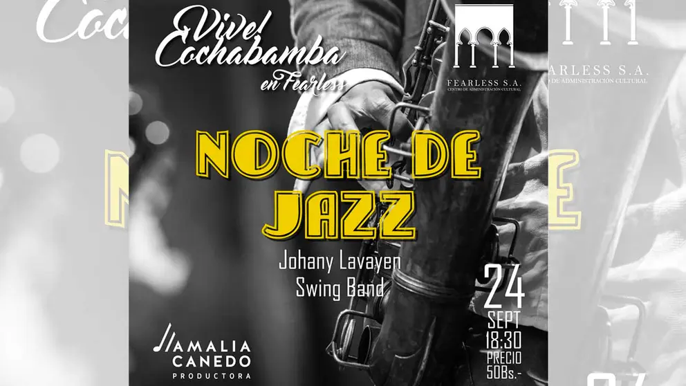 Noches de jazz llegan al nuevo centro cultural Fearless. FACEBOOK