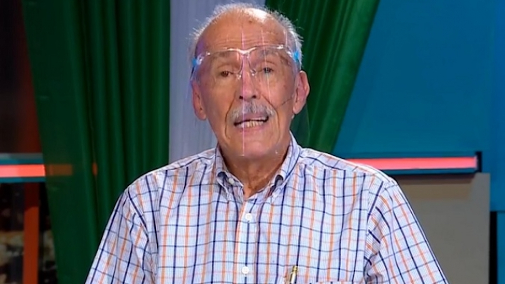 El padre del gobernador de Santa Cruz, Fernando Camacho.