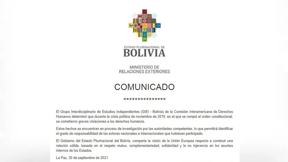 canciller&iacute;a