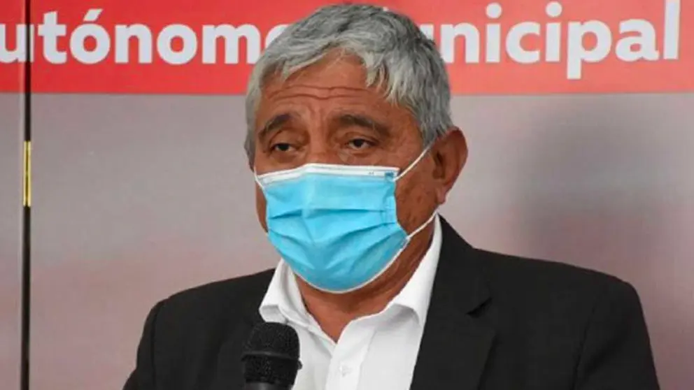 El alcalde de La Paz, Iván Arias.  GAMLP.