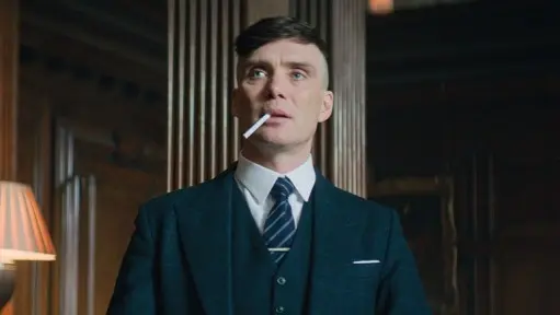 El actor Cillian Murphy en la serie "Peaky Blinders".    NETLFIX
