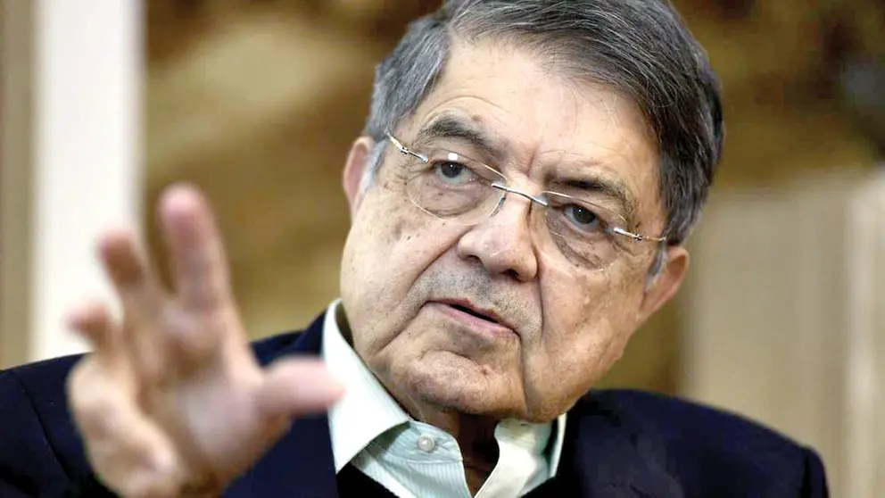 Sergio Ramírez en una entrevista en Buenos Aires.     JUAN MABROMATA-AFP