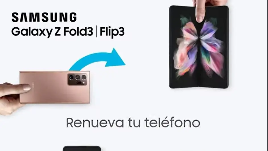 Samsung invita a cambiar tu celular antiguo por uno nuevo. Gentileza Samsung Bolivia