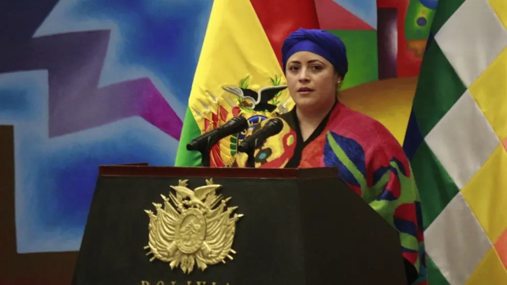 La ministra de la Presidencia, Marianela Prado.