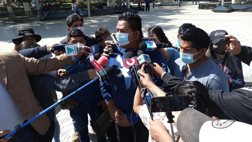 Representante de las organizaciones del sur. NICOLE VARGAS