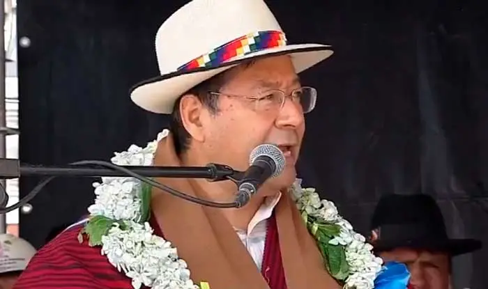 El presidente Luis Arce. ERBOL