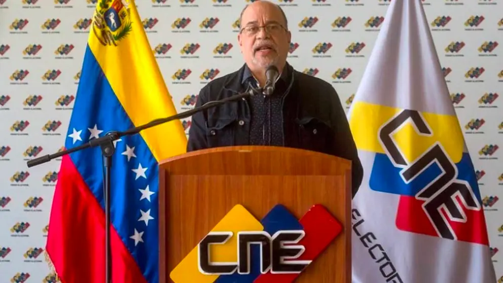 El presidente del Consejo Nacional Electoral (CNE) de Venezuela, Pedro Calzadilla, en una fotografía de archivo. EFE