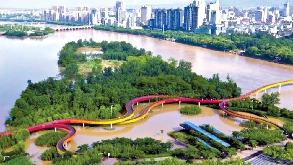 Zhejiang, la provincia de origen de Yu, aplica las técnicas de una ciudad esponja. LA NACIÓN