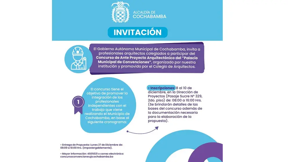 Lanzan concurso para que arquitectos diseñen un palacio municipal. GAMC