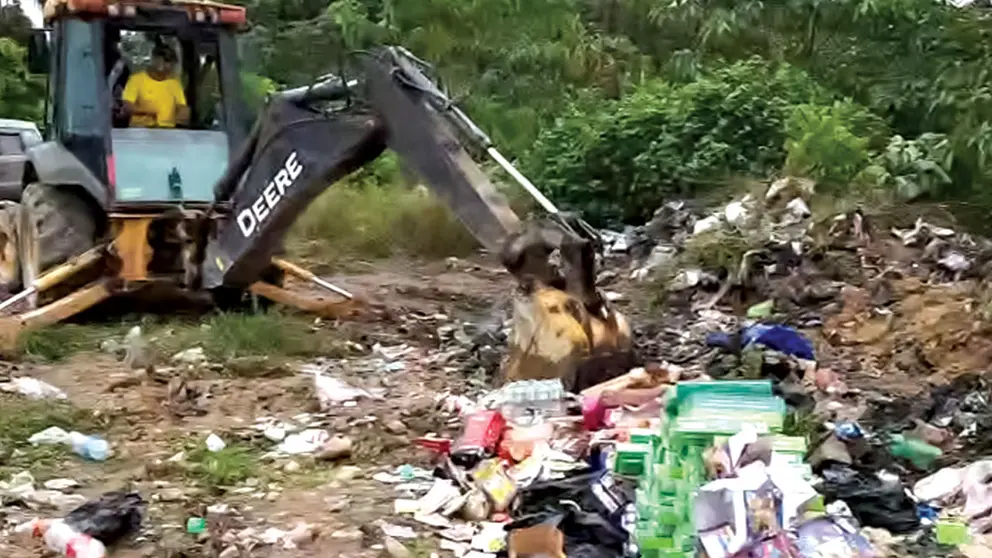 Los productos decomisados en Shinahota. RKC