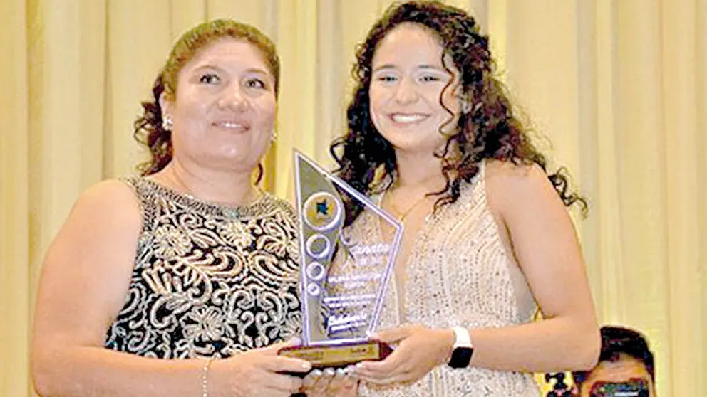 Valeria Centellas, la última ganadora del Premio Kanata de Oro, en 2019. ARCHIVO